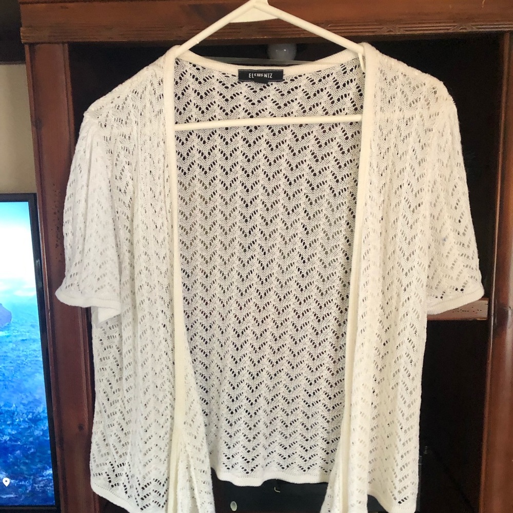 Cute short sleeve sweater